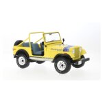 Jeep cj - 7 renegade jaune 1980 1 / 18 mcg