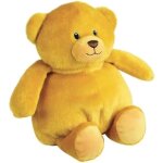 Jemini peluche bouillote ours - a chauffer au micro - ondes micro perles d'argile + / - 19 cm