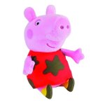 Jemini peppa pig peluche + - - 17cm robe avec boue