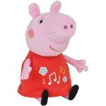 Jemini peppa pig - peluche musicale 20 cm