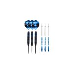 Jeu de 3 fl�chettes pro cyclone pointe acier - 22gr - coloris bleu