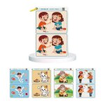 Jeu de 32 cartes de développement de l'attention pour les enfants de plus de 3 ans. cartes d'activités ... Jeu de 32 cartes de développement de l'attention pour les enfants de plus de 3 ans. cartes d'activités ...