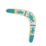Jeu de plein air, lanceur de disque volant en forme de v, boomerang - type bh86 - kangaroo - blue Jeu de plein air, lanceur de disque volant en forme de v, boomerang - type bh86 - kangaroo - blue