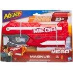Jeu plein air pistolet n - strike rouge mega magnus : nerf - jouet enfant