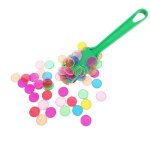 Jeu de baguettes magntiques montessori, jouets d'apprentissage, avec puces de comptage de couleur transparent ...