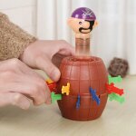 Jeu de baril de pirate pour enfants, nouveaut amusante, jouets pour enfants, fidget, multijoueur, fte, ...