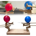 Jeu de bataille dhomme en bambou en ballon, 2024 nouvelles marionnettes descrime en bois faites a la ...
