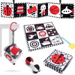 Jeux bébé livre, noir et blanc, livres d'éveil sensoriel, montessori eveil 0 - 12 mois, naissance fille ... Jeux bébé livre, noir et blanc, livres d'éveil sensoriel, montessori eveil 0 - 12 mois, naissance fille ...