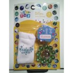 Jeu de billes - lot de 10 billes avec housse - mixte - a partir de 3 ans - intrieur
