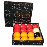 Jeu de billes ou boules de billard pool 57 mm