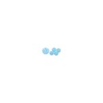 Jeux de billes wdk partner 20 billes + 1 calot ocean bleu clair verre translucide