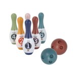 Jeu de bols de bowling pour enfants, 2 boules et 6 epingles, jeux educatifs pour tout - petits, sports ... Jeu de bols de bowling pour enfants, 2 boules et 6 epingles, jeux educatifs pour tout - petits, sports ...