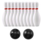 Jeu de boules de bowling pour enfants, jouet de sport educatif multifonctionnel pour l'int�rieur et l'ext�rieu ...