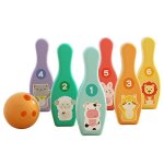 Jeu de bowling pour les activits intrieures et extrieures des tout - petits, 2 boules de bowling avec ...