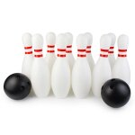 Jeu de bowling pour enfants, 12 pices, jeu d'apprentissage, sports de plein air et d'intrieur, cadeau ...