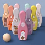 Jeu de bowling de table pour enfants, mini, animal mignon, color�, interactif, parent - enfant, sport ...
