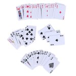 Jeu de cartes a jouer pour mini poker, echelle 1:12, pour maison de poupée, style aléatoire, modèles ... Jeu de cartes a jouer pour mini poker, echelle 1:12, pour maison de poupée, style aléatoire, modèles ...