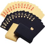 Jeux de cartes a jouer carte poker plastique - jeu de carte 54 - waterproof et durable