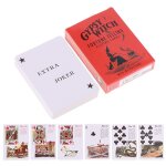 Jeu de cartes de tarot, 1 bo�te, gitane sorci�re, pour raconter la fortune, oracle, divination, plateau, ...
