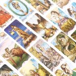 Jeu de cartes de tarot fantaisie oracle version anglaise, 78 pi�ces / bo�te, amusant, table de divination, ...