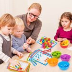 Jeu de cerveau pour enfants, jeu de poker, accessoires multifonctionnels, jouet de table educatif pr�scolaire, ...