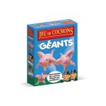 Jeu de cochons geants xxl big pigs, version fr - maxi format cochons gonflables 50x40cm - jeu de hasard, ...