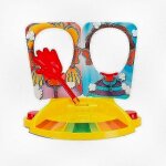 Jeu de confrontation de visages hilarant avec tarte a la cr�me pour f�tes de famille - farces et attrapes ...