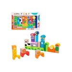Jeu de construction avec blocs color baby animaux (32 pcs)