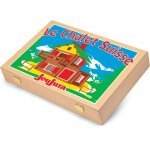 Jeu de construction chalet - 175 pieces - coffret bois Jeu de construction chalet - 175 pieces - coffret bois