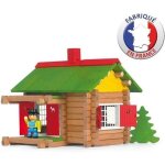 Jeu de construction mon chalet en bois - 100 pieces Jeu de construction mon chalet en bois - 100 pieces