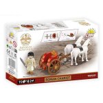 Jeu de construction - cobi - roman chariot - 93 �l�ments - blanc et rouge - a partir de 6 ans