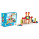 Jeu de construction construire - blocs - 52 p. en bois