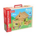 Jeu de construction maison en rondins - 175 pieces Jeu de construction maison en rondins - 175 pieces