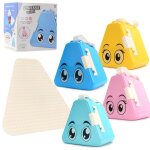 Jeu de construction de ville compatible avec la course de billes, blocs de construction, entonnoir coulissant, ...