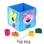 Jeu de correspondance de formes géométriques montessori pour bébé, trieur de documents, puzzle en feutre, ... Jeu de correspondance de formes géométriques montessori pour bébé, trieur de documents, puzzle en feutre, ...