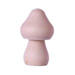 Jeu de cueillette de champignons montessori en bois non peint, jouets educatifs pour b�b�, forme de d�veloppem ...