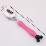 Jeu de cuillère fourchette pour enfants dessin animé mickey enfants, cuillère d'alimentation pour bébés, ... Jeu de cuillère fourchette pour enfants dessin animé mickey enfants, cuillère d'alimentation pour bébés, ...