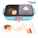 Jeu de cuisine, jeu de simulation, ensemble de casseroles chaudes, baguettes de cuisini�re, bol, jouet ...