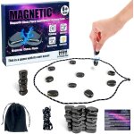 Jeu dâ¿echecs magnétique(edition française), 30 pièces de jeu aimantées magnetique table portable pierres ... Jeu dâ¿echecs magnétique(edition française), 30 pièces de jeu aimantées magnetique table portable pierres ...