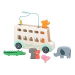 Jeu d'�veil en bois bus'animo