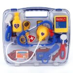Jeu de docteur pour enfants, ensemble de jeu de simulation, bo�te � m�dicaments, jeu de r�le �ducatif ...