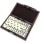 Jeu de dominos - jeu de dominos petit format avec etui de transport Jeu de dominos - jeu de dominos petit format avec etui de transport