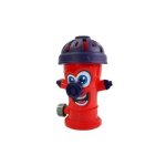Jeu d'eau bouche d'incendie arroseur 14x22 cm - jouet a relier au tuyau d'arrosage - pulverisation jet ...