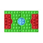 Jeu d'echecs anti - stress pour enfants, deux joueurs, balle sensorielle, balle de football, cadeau pour ...