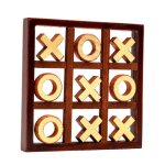 Jeu d'�checs en bois pour jeu d'�checs educatif xo, jeu de r�flexion logique avec pi�ces d'�checs en ...