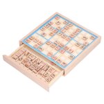 Jeu d'checs en bois, puzzle, jeu de socit, casse - tte, mathmatiques, chiffres, jouets de bureau, ...