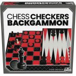 Jeu d'checs - jeu de dames - backgammon - a partir de 6 ans - ensemble 3 - en - 1 de jeux de socit ...