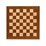 Jeu d'échecs et de dames plateau en bois 33x33 cm. cayro t - 137 Jeu d'échecs et de dames plateau en bois 33x33 cm. cayro t - 137
