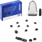 Jeu d'checs a effet magntique, echiquier magntique, jeu magntique de table, jeu de plateau en pierre ...