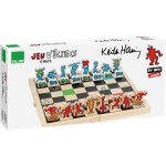 - jeu d'échecs grand modèle en coffret keith haring, 9229, multicolore - jeu d'échecs grand modèle en coffret keith haring, 9229, multicolore